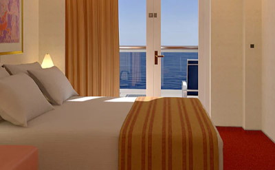 Carnival Legend balcony stateroom